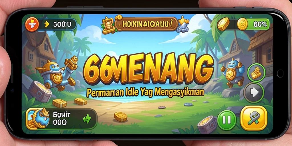 Tampilan gameplay 66MENANG yang menarik dan interaktif.