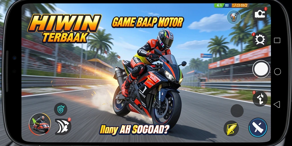 Pengalaman seru balapan motor dalam HIWIN dengan grafis yang memukau.