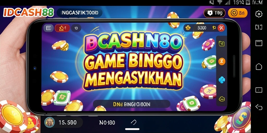 Tampilan gameplay IDCASH88 yang seru dalam Bingo.