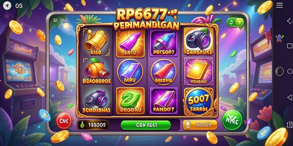 Screenshot utama RP6677 menampilkan gameplay Slot yang menarik.