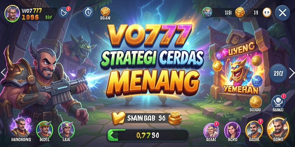 Tampilan gameplay strategi yang menarik dan penuh aksi.